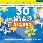 cancer society lottery